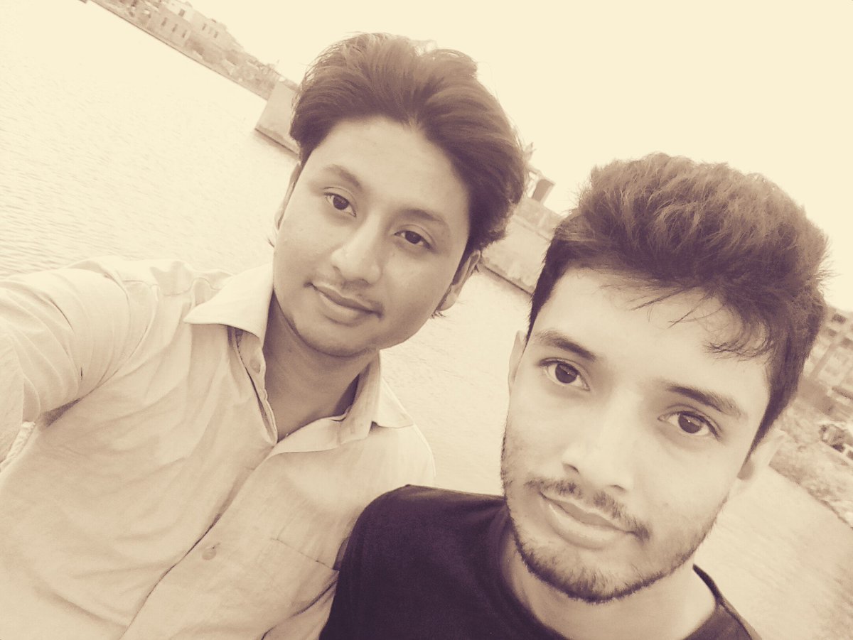 Me and my friend...