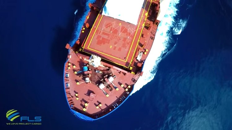 FLS_Projects's tweet photo. Impressive new video of our 200,000 #freight ton #project from Thailand to USA - https://t.co/hIy1ZJeXNE https://t.co/WOsruk1MHv
