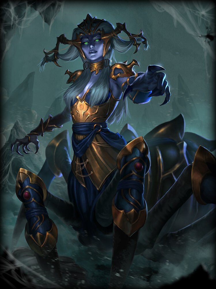 Smite_Unity's tweet photo. Remodel para Aracne? https://t.co/iibQmurWai