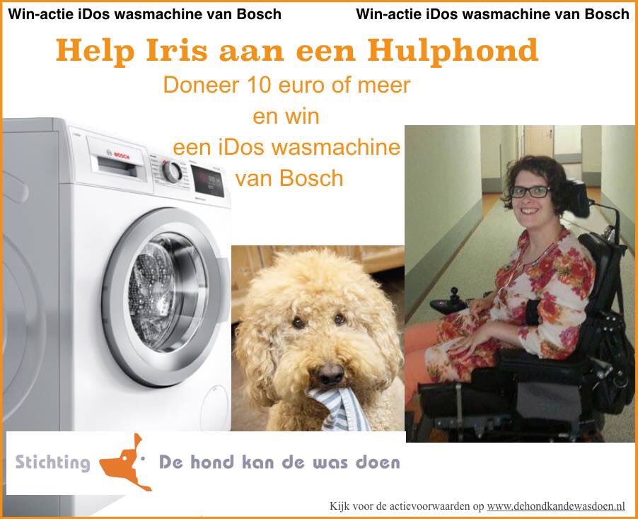 Doet u ook mee met deze Win-Win actie voor Iris: facebook.com/dehondkandewas…