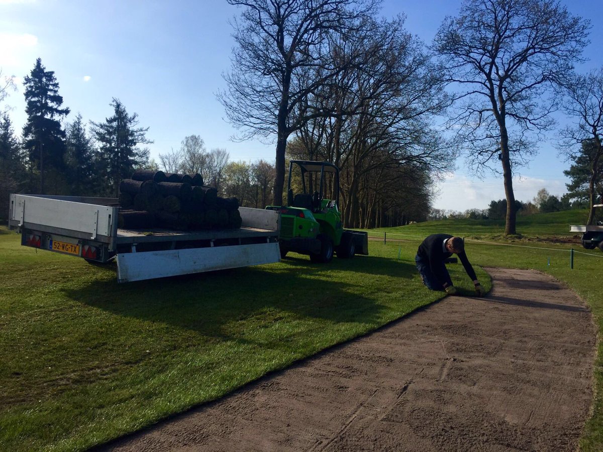 Geachte DLV-leden, er worden op dit moment verdichte plekken aangepakt #ontgraven #draineren #vullen #bezoden