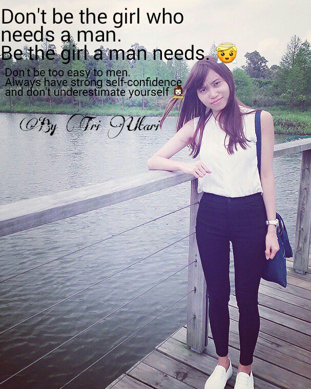 Firlysalsa's tweet photo. Think of it 😊 #girlpower #self-confidence #don'tbeeasy https://t.co/1zU0PSJehU