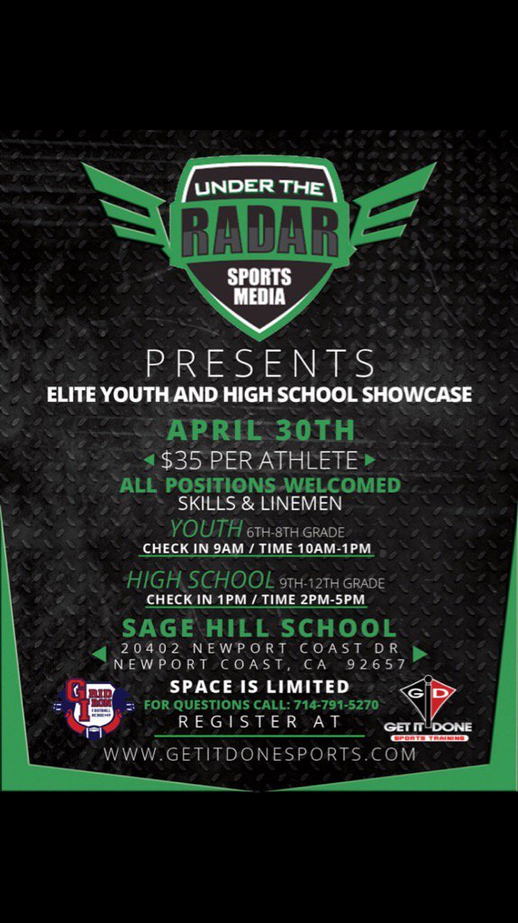 There is still time to register.
<a href="/_UnderTheRadar_/">UnderTheRadar</a>