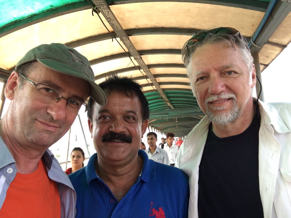 Nice for @edwardburtynsky and I to again be working in India with location co-ordinator and friend Bhawani Singh.