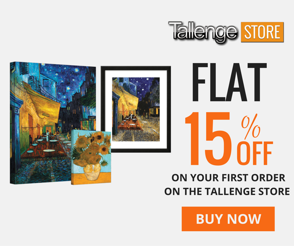 TallengeStore's tweet photo. #Offer 15% off on your 1st order on @TallengeStore. Use code FIRST15 #FillWallsAffordably https://t.co/x5ZlE5CNVC https://t.co/U5cZ4QyKHZ