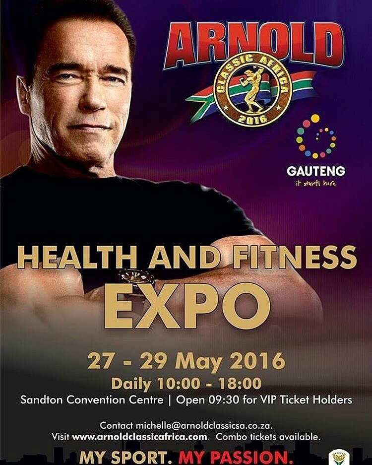 The <a href="/ArnoldClassicAF/">Arnold Sport Festival Africa</a> is taking place in just over a month in #Johannesburg #SouthAfrica. Will you be there? #aca2016