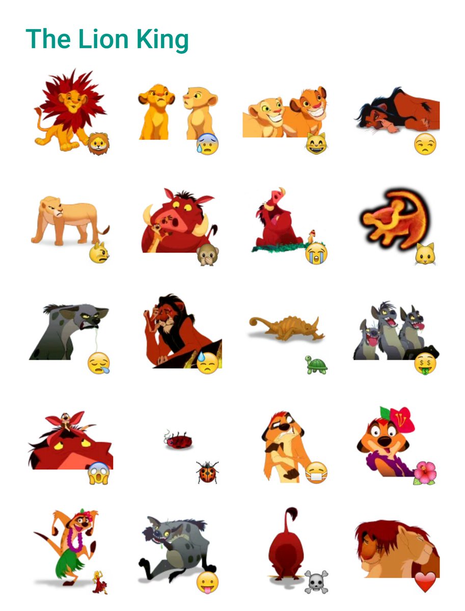 Lion King Stickers