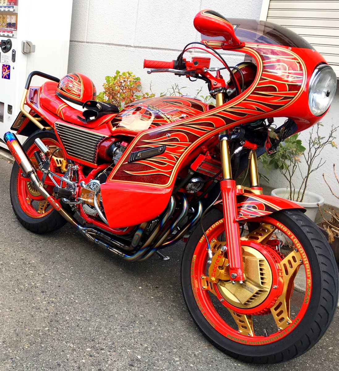 深緑(ふかみどり) cbx400f 大阪魔人テール - 通販 - orangutanfreedom.org