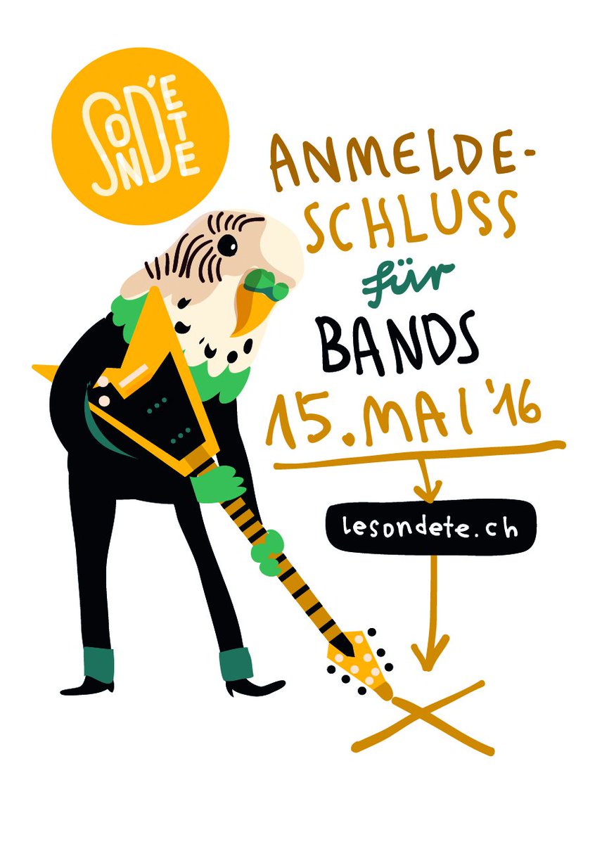 Es gibt ein Le son d'été 2016 in Bern. Ab sofort können sich Bands bewerben. Mehr: lesondete.ch