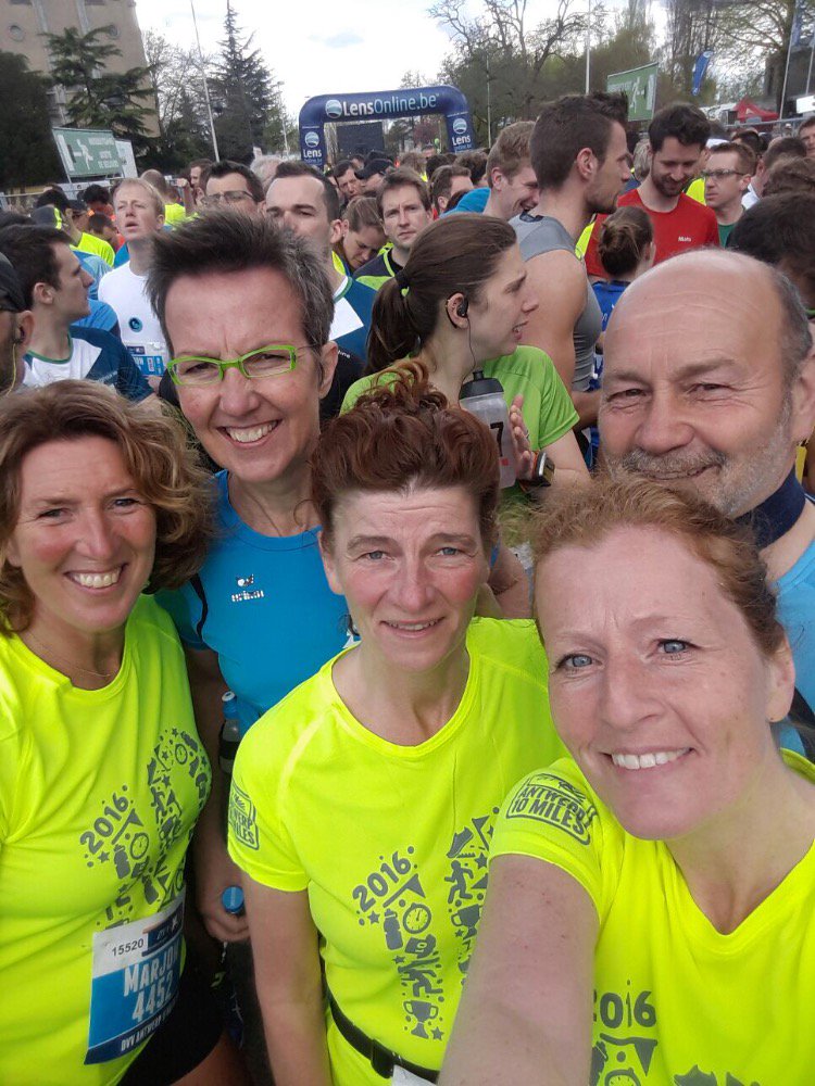 We gingen weer eens Internationaal. Ten miles Antwerpen was geweldig 🎉☀️😃