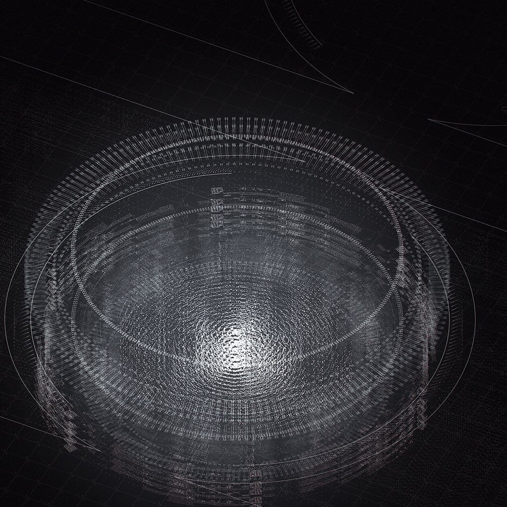 FelixChilvers's tweet photo. #Ui #design #lines #dots #pointcloud #data #form #3d #cinema4d #adobe #black #white #interface https://t.co/YZiLuTu5Hw