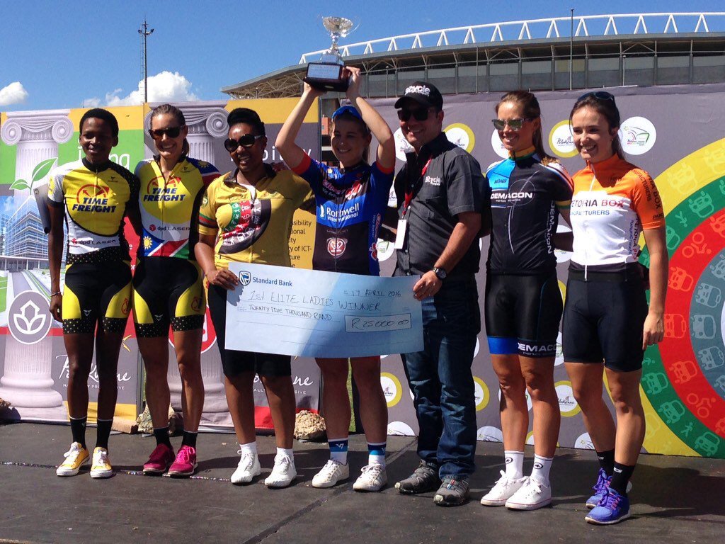10th one week ago @emperorsclassic and 4th this past weekend at <a href="/MayoralRacePLK/">Mayoral Cycle Race</a>. Congrats <a href="/ZaneleTshoko/">Zanele Tshoko</a>! #RisingStar