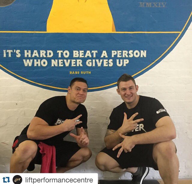 Thanks to Cato for helping prepare me for the season I feel great and confident and ready roll 💪🏾 <a href="/LiftPerformance/">Lift Performance</a>