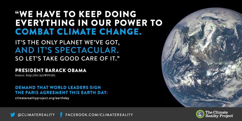 ClimateReality's tweet image. Demand that world leaders protect our only planet this #EarthDay: bit.ly/1RT4YsM