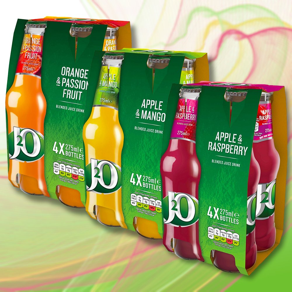 SquirrelsUk's tweet photo. J2O's Available On Our Website #j2o #drink #fruit #fmcg #squirrelsuk #orange #apple #mango #raspberry #passionfruit https://t.co/fasbTKqAMZ