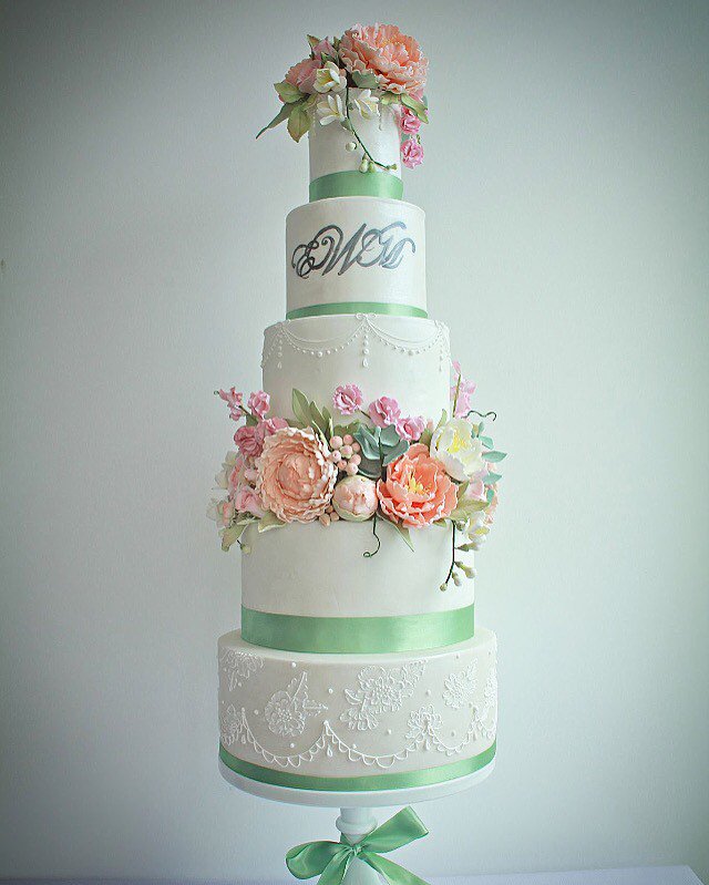 Just a little one...#cake #wedding #london #bridetobe #engaged #weddingsupplier #weddingcake #flowers #weddingideas