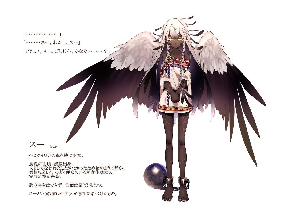 つむじ Twitterren ヘビクイワシの翼を持つ鳥の女の子です よろしくお願いします 鳥と鳥籠 鳥と鳥籠 キャラシ つむじ Twitterren ヘビクイワシの翼を持つ鳥の女の子です よろしくお願いします 鳥と鳥籠 鳥と鳥籠 キャラシ