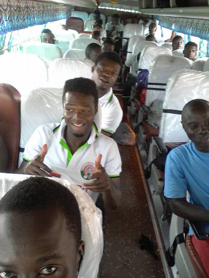 Techimancityfc's tweet photo. @Techimancityfc are still on the road to Cape Coast. We left Techiman at 7:00am. Still #TheCitizens https://t.co/XlJaBlimPr