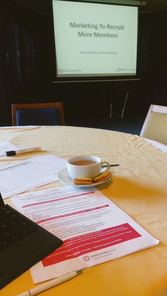 Recruitment &amp; Retention Workshop at Blackley GC ⛳ #golf #marketing #growth #recruitment #retention  <a href="/EnglandGolf/">England Golf</a>