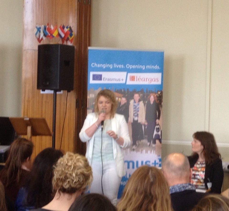 Inspiration for local #students this morning from young #Cavan #entrepreneur <a href="/Alicia_Treanor/">Alicia_Treanor</a> <a href="/NutriSnax/">Nutri-Snax</a>