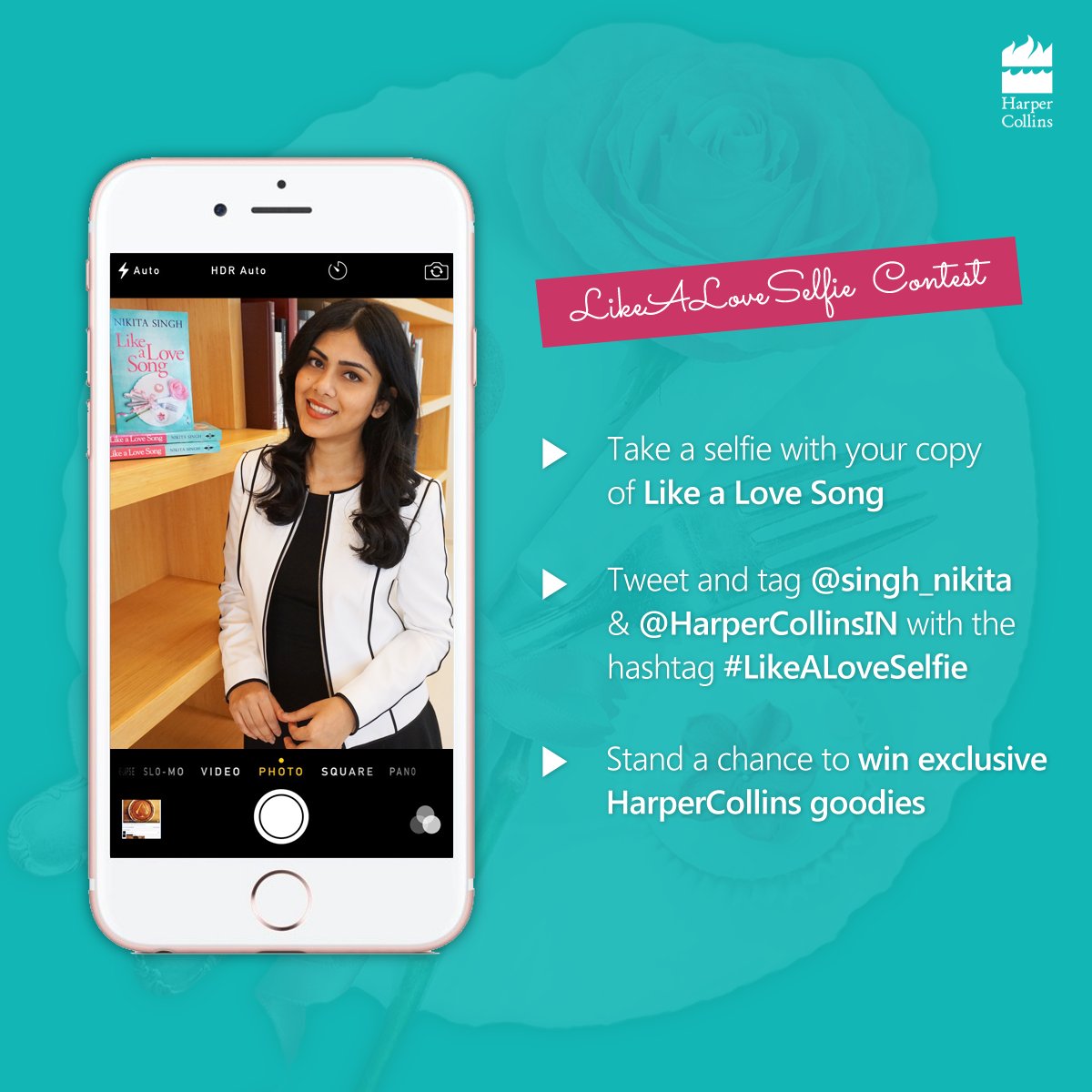 HarperCollinsIN's tweet photo. Here's a surprise to make your Tuesday more amazing!
#LikeALoveSelfie #ContestAlert https://t.co/9ggltZ1VFT