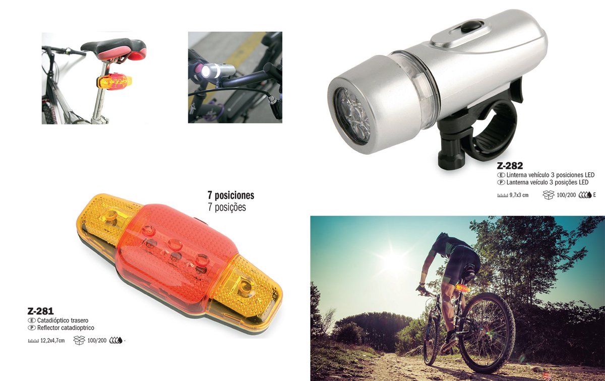 Accesorios para el #DiaMundialDeLaBicicleta Iluminación cifra.es/index.php?rout…