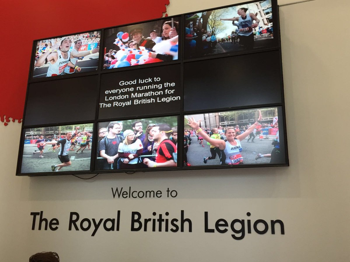 theplusteamltd's tweet photo. Good luck to everyone at #thebritishlegion from #theplusteam https://t.co/Qn9vuIS2kG
