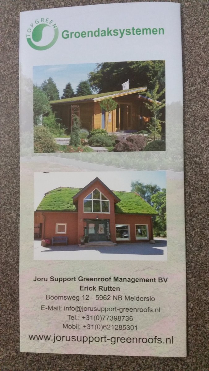 GroendakDirect's tweet image. Maak kennis met een van onze groendak systemen
@TOPGREENroof