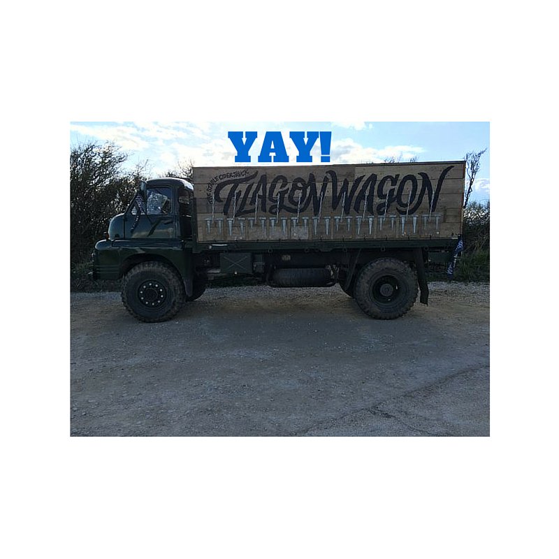 BeavertownBeer's tweet photo. Today @_TheFlagonWagon is coming by @BeavertownBeer ..and apparently there is #FREECIDERONBOARD #YAY #TeamBeaver https://t.co/BvDGGQrWmZ