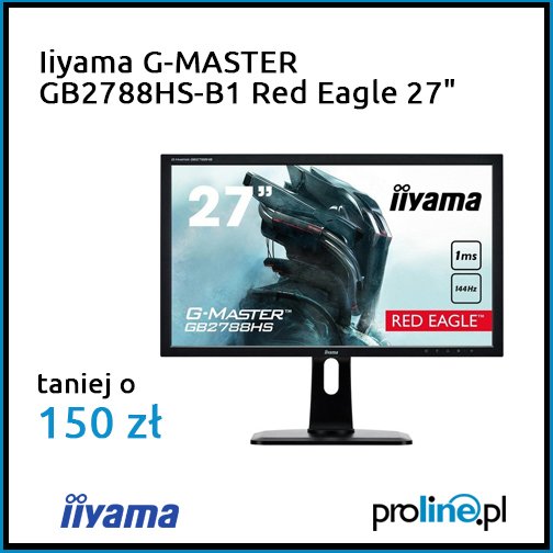 prolinepl's tweet image. #RedEagle - Monitor zaprojektowany z myślą o najcięższych bitwach: buff.ly/26cp3lq #iiyama #ProlinePL