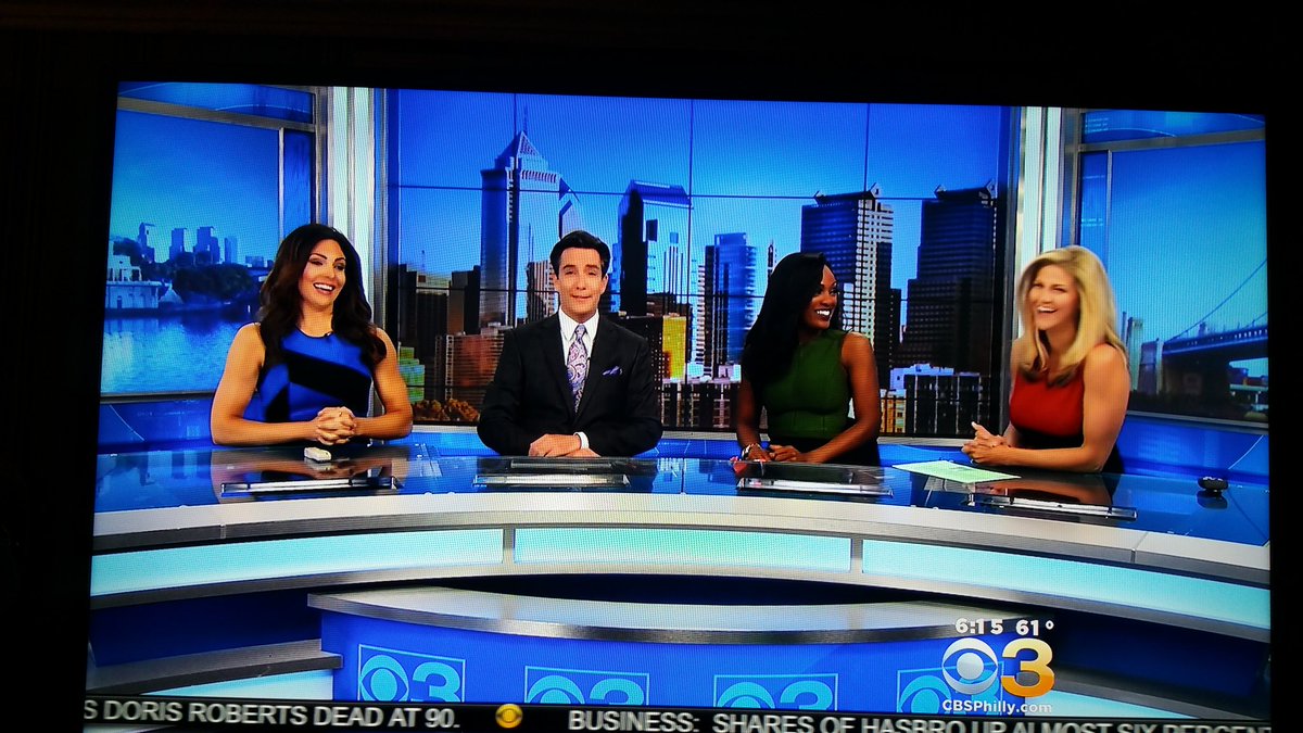 KennyBigelow's tweet photo. @MeishaCBS3 @jimdonovancbs3 @BrookeCBS3 @katiefehlinger #TeamCBS3 Having fun in the morning #coffeedate https://t.co/bSKcV90WlA
