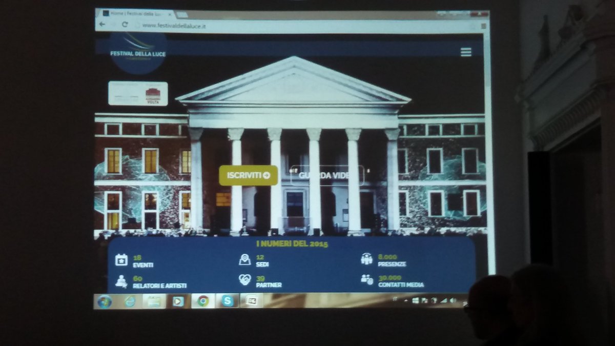È online il nuovo sito festivaldellaluce.it #fluce16