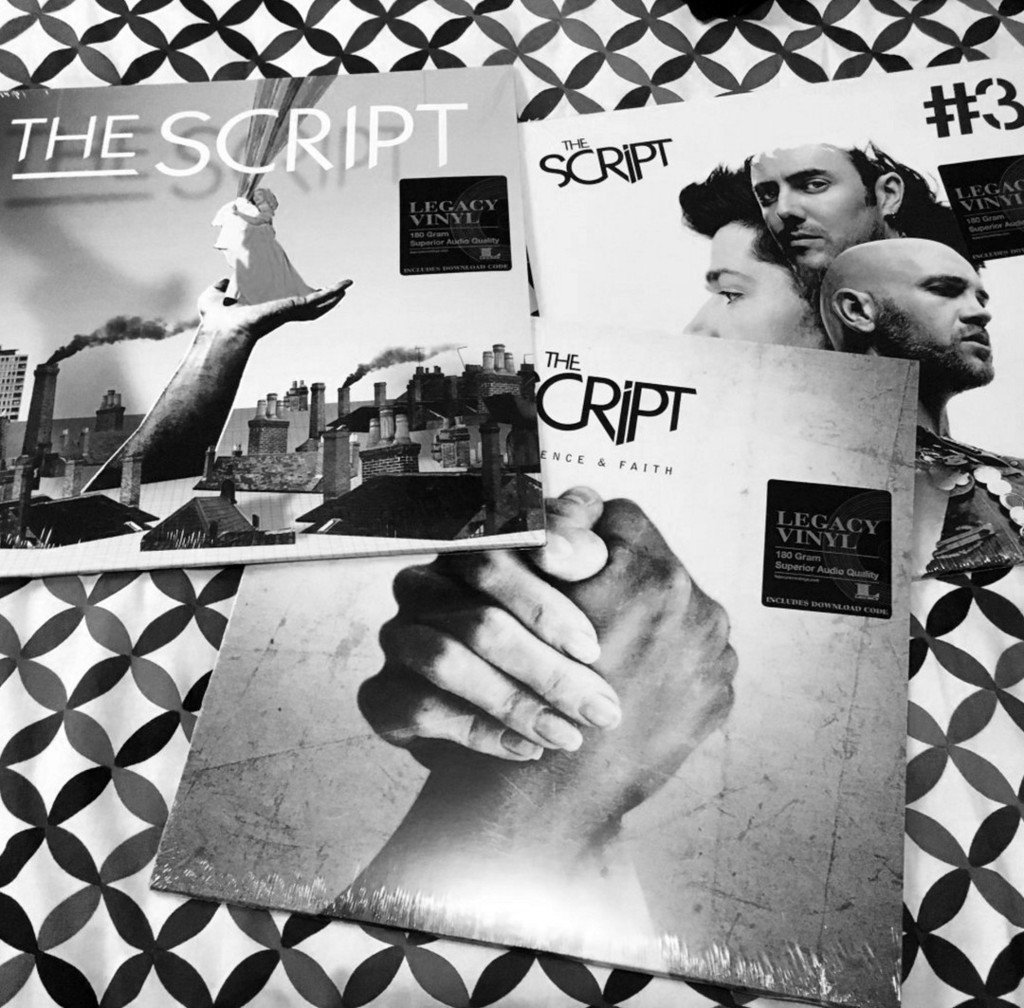 thescriptbible's tweet photo. From @thescript official instagram: “Gud morning everyone!! 😉 Good to see so many vinyl pictures from #TheScriptFam… https://t.co/3l08uId39i