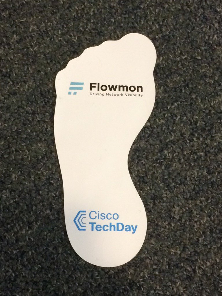 pspringl's tweet photo. Follow footsteps to @FlowmonNet booth at @CiscoCZ #TechDaycz https://t.co/kupQ7zLGXG