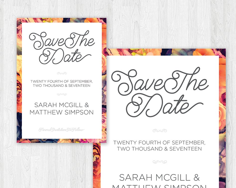 WelshInvitingCo's tweet image. Save The Date: Floral Design #WeddingStationary. Now available on our Etsy Shop &amp;gt; etsy.com/uk/shop/TheWel…