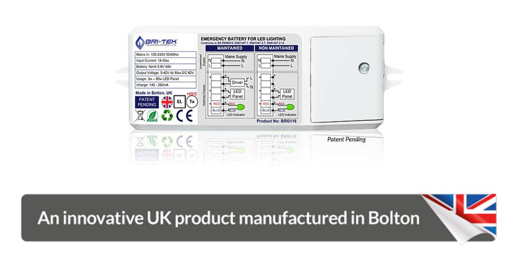Britek_LED's tweet image. We're pleased to unveil our new #EmergencyBattery specifically designed for #LED lighting! ow.ly/4mQIzY