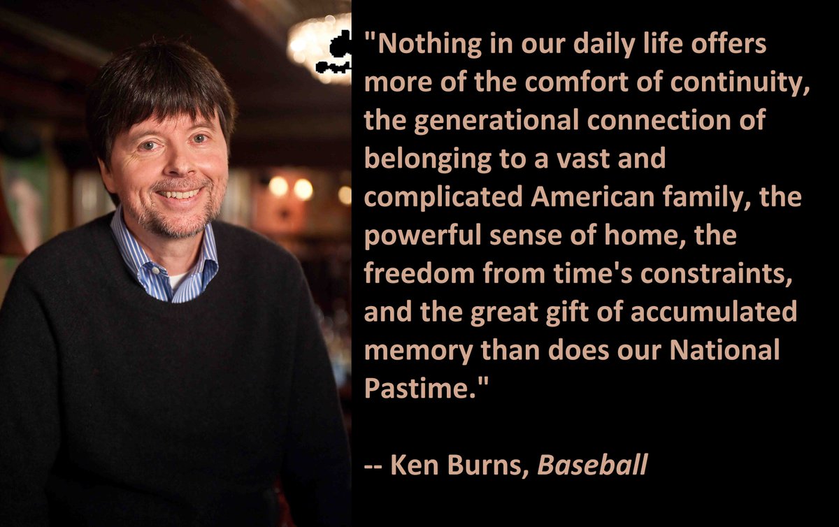 WriteGuideNYC's tweet image. #QuoteOftheDay #TheMoreYouRead #KenBurns #Baseball