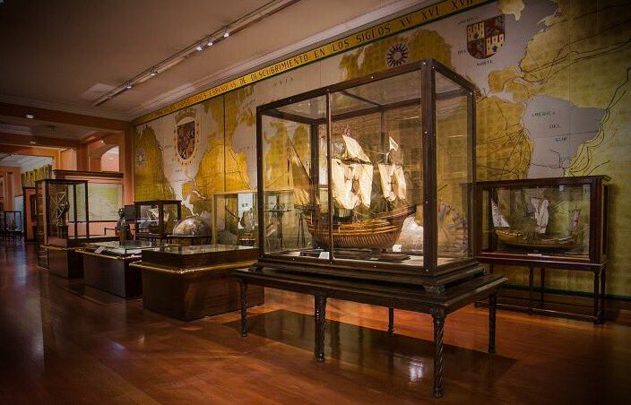 fdebasa's tweet photo. En el @Museo_Naval de Madrid. Con @HistoriaURJC, @PerHistoria, etc... https://t.co/LH7qlP028B