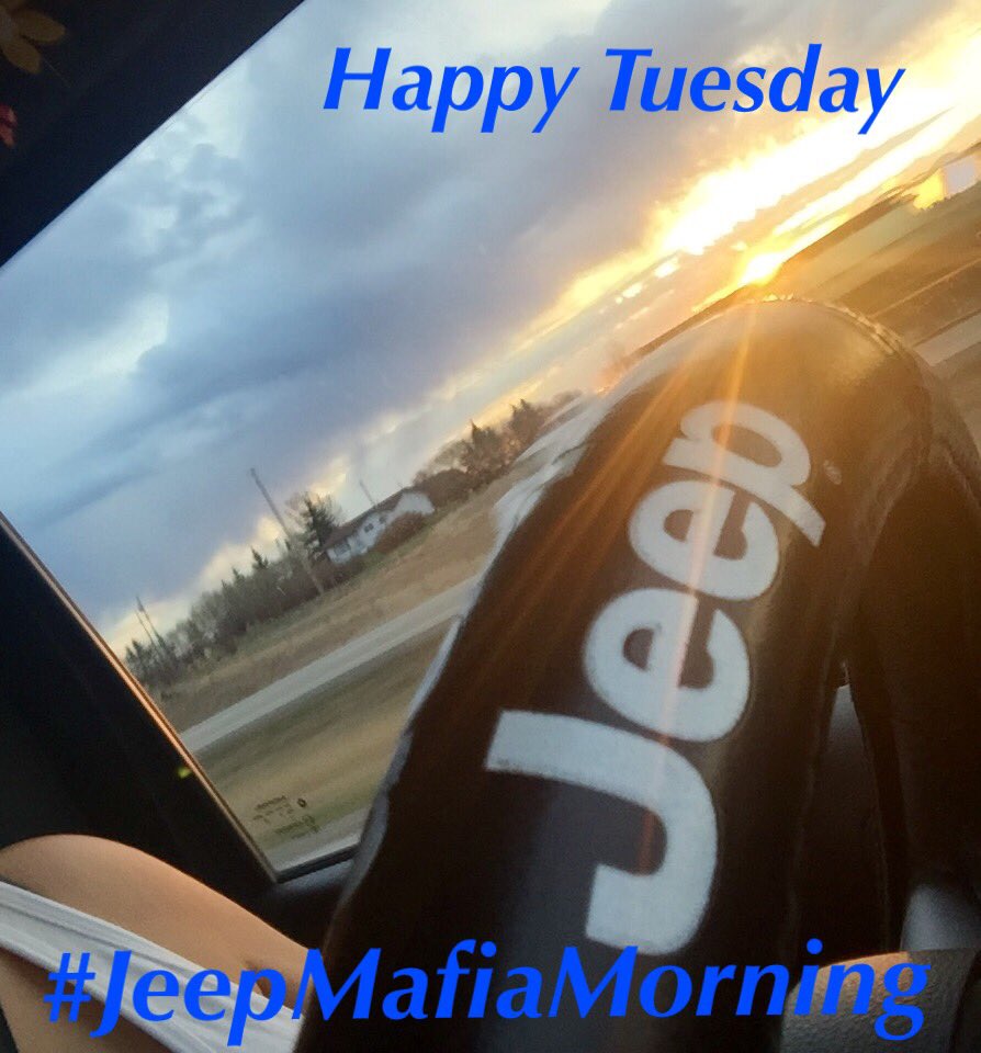 THEJeepMafia's tweet photo. Good Morning Mafia, wether it's #ToplessTuesday or #TrailTuesday...get up, grab a cup &amp; go....Lets get it done ☕️☀️ https://t.co/sQynJvGezx