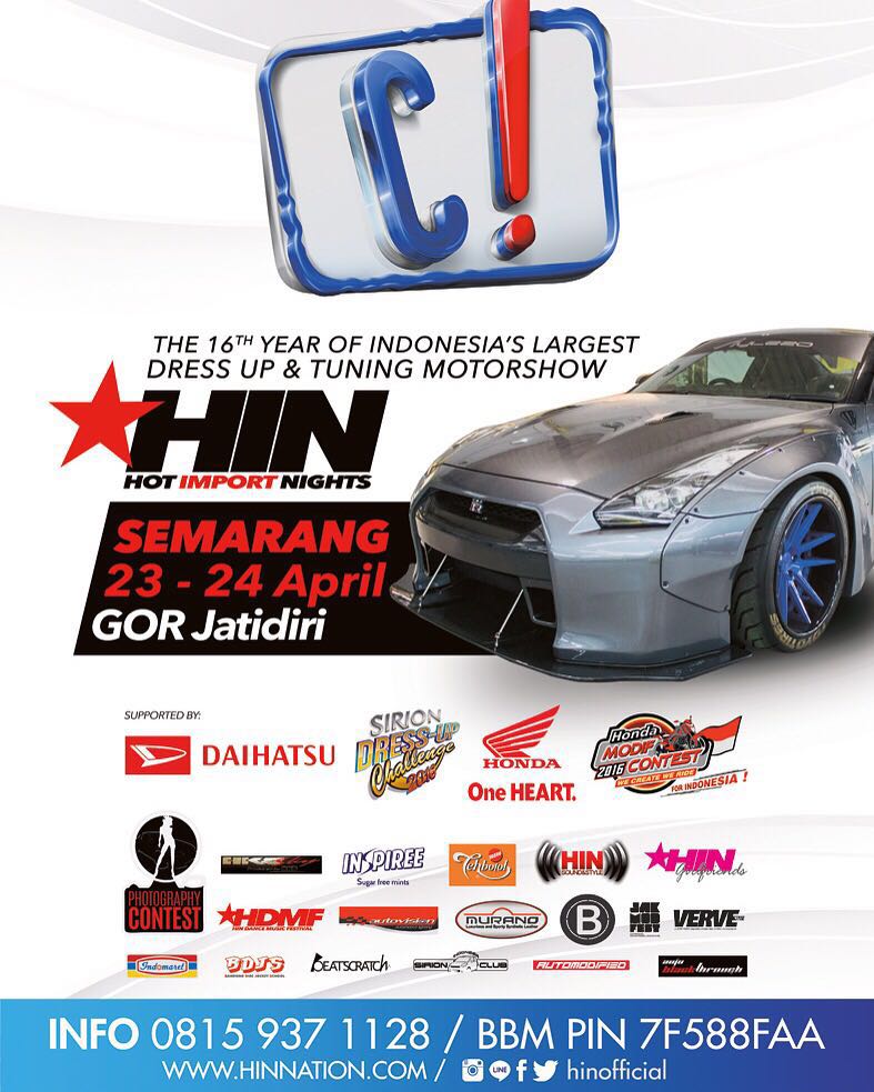 AsliSemarang's tweet photo. 23-24 Apr'16 @HINofficial l GOR Jatidiri, Semarang l  Dress Up Challenge, HDMF, HIN Girlfriend &amp; more l @anesrembes https://t.co/2IB1AIDyoZ