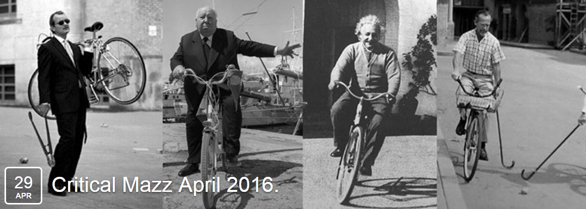 Die April #CriticalMass in #Trier rollt an: Freitag, 29.04. ab 18h30 @Viehmarktplatz :-)
