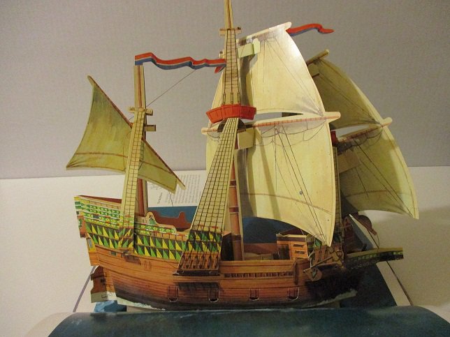 Image result for blogs.yahoo.co.jp/aiai2006_8_8　帆船　飛び出す絵本