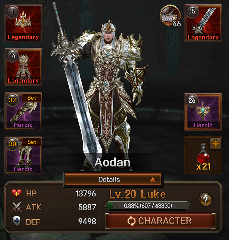 What's your favorite armor combination? Share your characters with us!