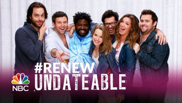 HeyNorge's tweet photo. @KristinDSantos Hope @NBCUndateable can land a slot on your amazing #SaveOneShow campaign! #RenewUndateable https://t.co/oRtnuDHGkf