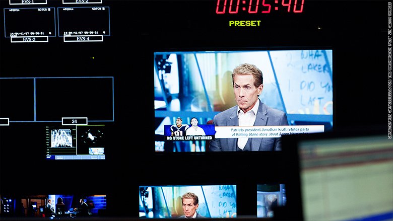 CNN's tweet photo. ESPN's Skip Bayless leaving network; Fox Sports deal expected https://t.co/GkHtTpLPhi https://t.co/4zZ6ibIqZI