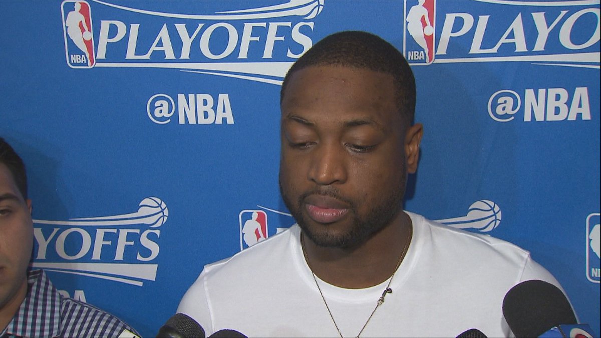 "My real feelings cannot come out of I'll be getting a fine" --- The Heat won't talk refs... bit.ly/1SIy1A2?utm_me… https://t.co/Xy6rlN2Y4O