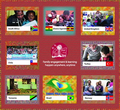 Our quilt has gone global! Innovative stories of #familyengagement from around the world! ow.ly/10sucS