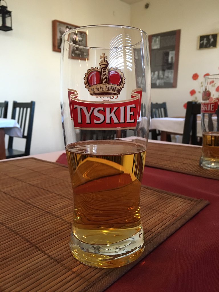 Tyskie en Polonia porque non hai <a href="/estrellagalicia/">Estrella Galicia</a>