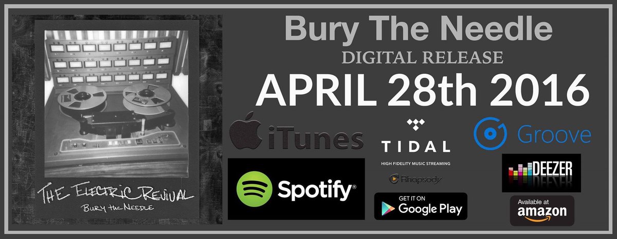 Bury The Needle - Digital Download - April 28th 2016 #albertamusic #musicyyc #rocknroll