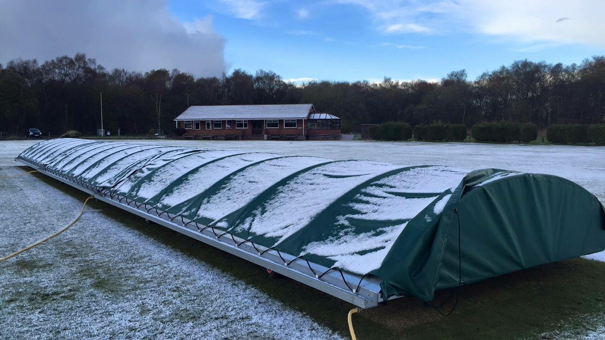 Willow lane looking frosty #sometimesitsnowsinapril